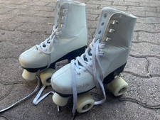 PATTINI ARTISTICI O DIVERTIMENTO PLAYLIFE A 4 RUOTE A COPPIE, BIANCHI N 31-34