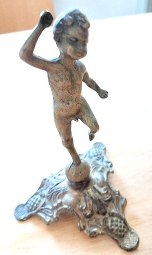 Statuina vintage putto - vintage, bambino