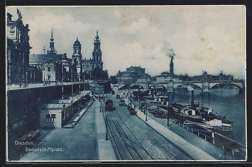 Dresda piazza dei - dei, battelli