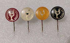 Piccioni allevatori club Florentinac Cepin Croazia ex Jugoslavia set distintivo spilla vintage