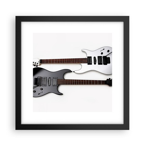 Poster 30x30cm chitarre - 30x30cm,