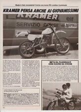 advertising Pubblicità-MOTO KRAMER MKS ER 50 1981 MOTOITALIANE ENDURO EPOCA