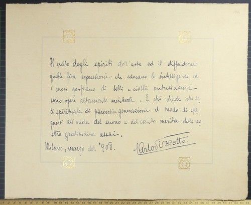 Carlo vizzotto foglio album - vizzotto,,