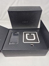 RARA nuova scatola di benvenuto Uber Driver con iPhone, cavi, adesivi e altro! NUOVO
