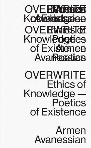 Armen avanessian overwrite - armen,