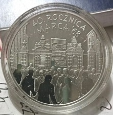  MONETA Argento POLSKA-ZL 10 -