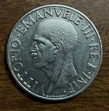 Rarissima Moneta da 1 Lira 1940 Vittorio Emanuele III RE' e IMP. ULTIMI GIORNI !