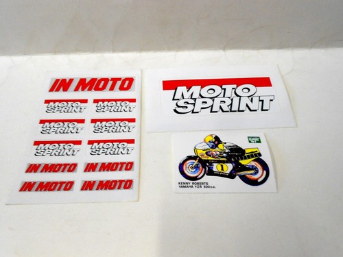 Motosprint set adesivi kenny - set, +