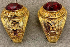 Army Anello Rosso Zircone