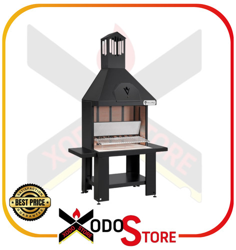 Barbecue legna bbq vulcano - a,