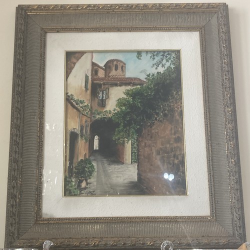 Carmen salerno dipinto olio - salerno,