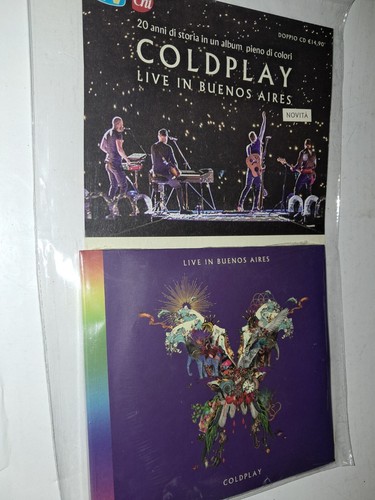 Doppio coldplay live - cd,