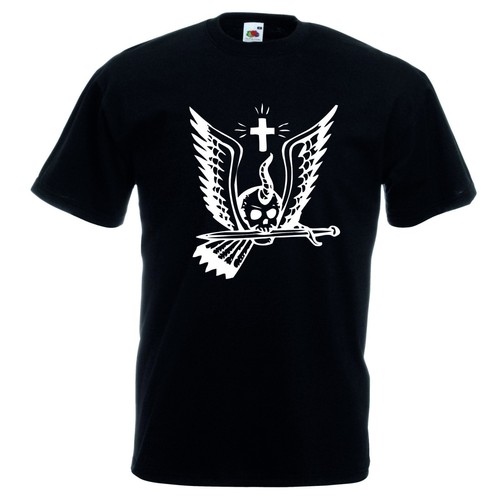 Shirt cotone bianca nera - t-shirt, o