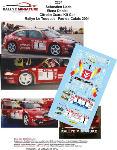 Decals ref 2234 citroen - ref,