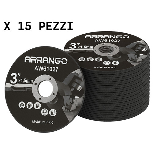 15pz dischi taglio - 15pz, per