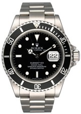 Orologio da uomo Rolex Oyster Perpetual Submariner 16610T inciso Rehaut