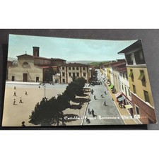 Cartolina Certaldo - Piazza Boccaccio e Via 2 Giugno