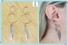 Orecchino Cerchio Doppio