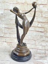 Modern Bronze Figure -