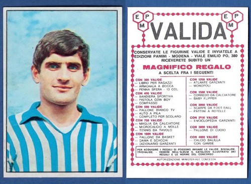 Figurina calciatori panini - figurina,
