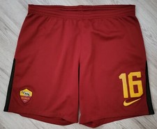 Pantaloncini Nike Roma 2017 - 2018 Home calcio #16 De Rossi taglia Large 