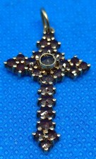 Ciondolo a croce in argento