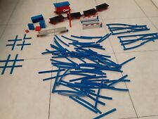 LEGO TRENO VINTAGE SET MOTORE PASSAGGIO LIVELLO BINARI VAGONE BATTERIE