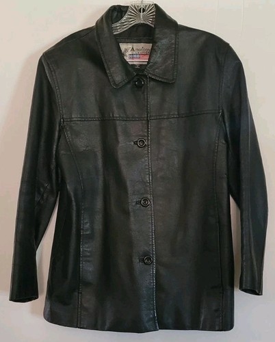 Giacca cappotto pelle