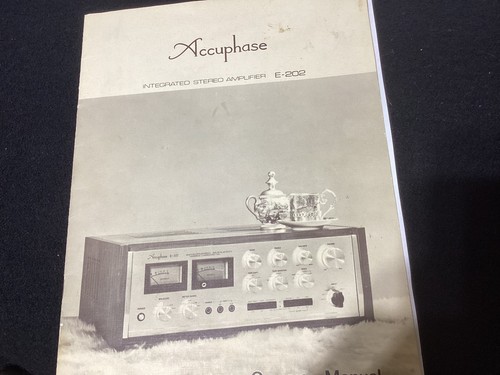 Accuphase 202 model owner - accuphase,