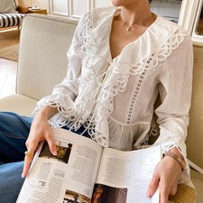 Camicia stile francese donna