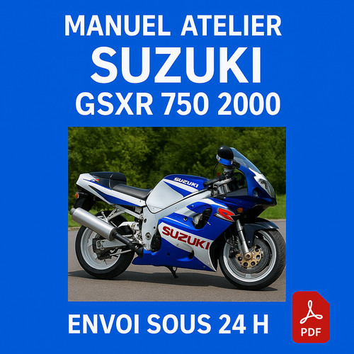 Manuel atelier suzuki gsxr - gsxr, 750