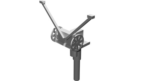 Modello cannone pak ww2 per - pak,