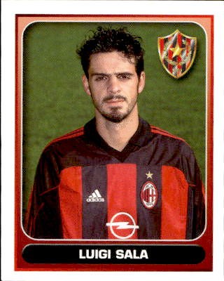 Figurina calcio merlin 2001 - figurina,