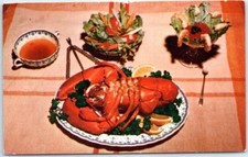 Cartolina - Cena di aragosta