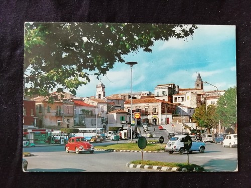 Cartolina melfi piazza abele - cartolina,