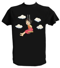 T shirt Heidi Uomo Bambino Maglietta Cartoni Animati Anni 80 90