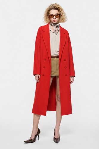 Cappotto oversize doppiopetto