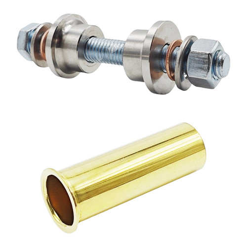 Tubo scarico ottone 1 - tubo,