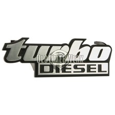 Scritta "Turbo Diesel" per