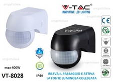 Tac sensore movimento a - v-tac,