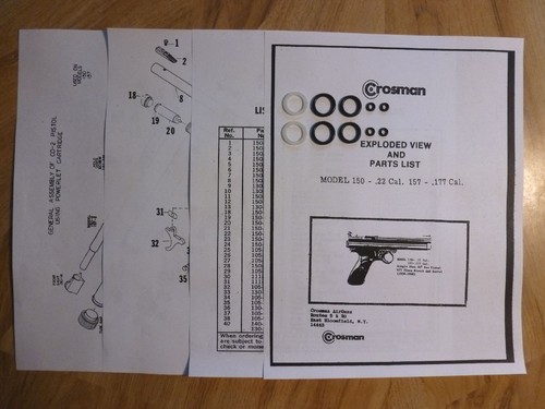 Crosman 150 157 kit due - kit, (2)