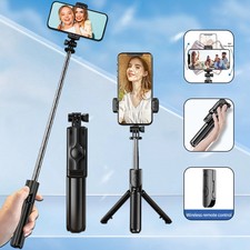 Treppiede selfie stick Bluetooth per Samsung Galaxy S2 S3 S4 S5 S6 S7 S8 S9 S10 S23