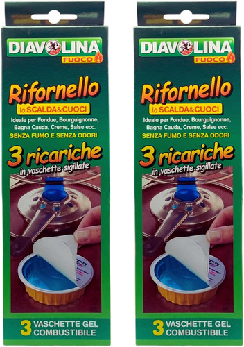 Vaschette gel combustibile - vaschette,