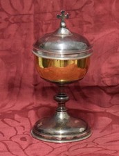 relic reliquary reliquia  goblet chalice calyx CALICE PISSIDE 1800