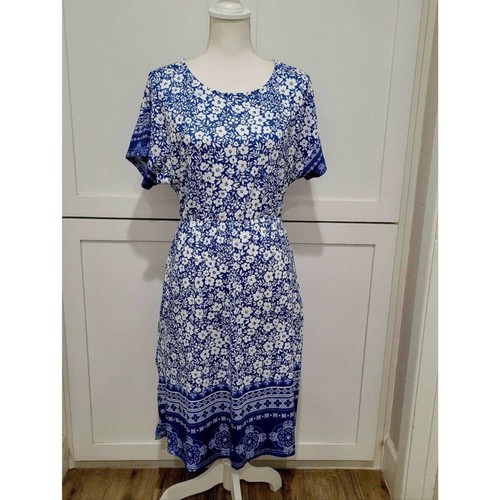 Abito midi rosa - , blu