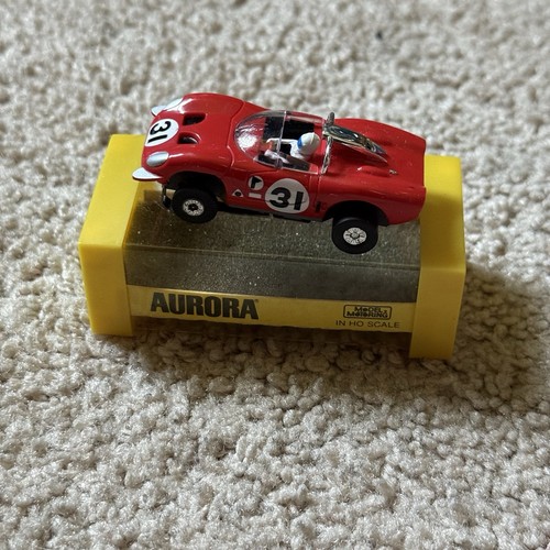Slot car vintage aurora alfa - vintage,