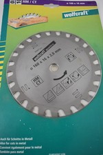 Wolfcraft lama circolare HM