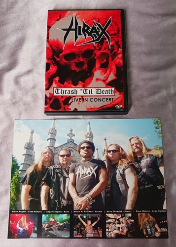 Hirax thrash til - -, death"