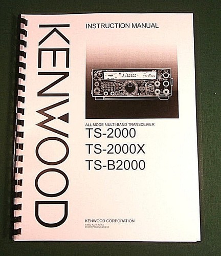 Kenwood 2000 manuale di - kenwood, ts-2000
