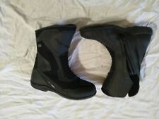 Stivaletto Stivali bassi da per moto in pelle con protezioni, Omologato CE